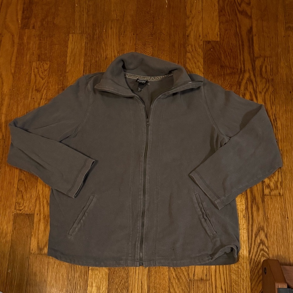 Eileen Fisher zip up sweatshirt - Size Petite Large